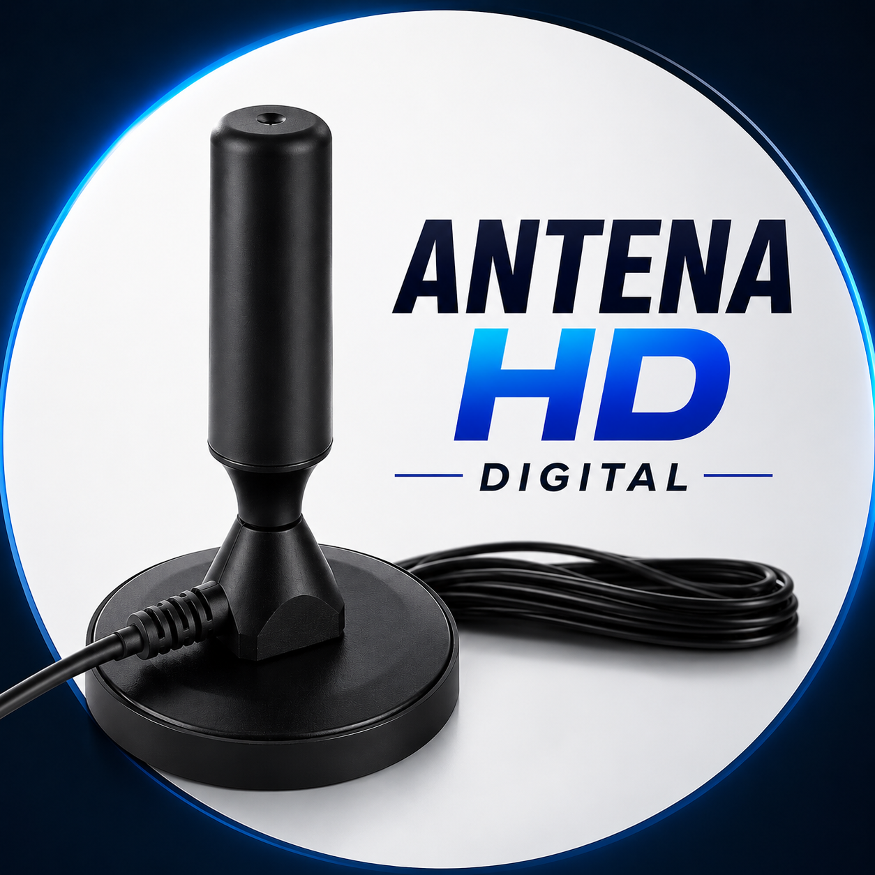 Antena de TV HD Digital de Alto Alcance