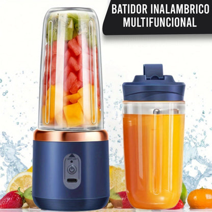 Mini Batidora Eléctrica Multifuncional Recargable