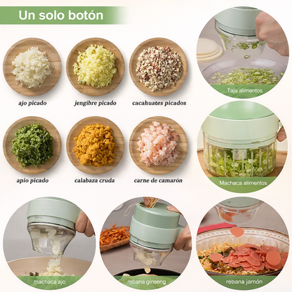 Cortador de verduras electrico Multifuncional
