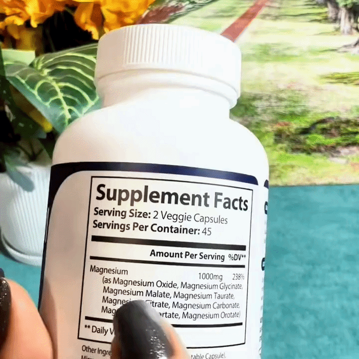 MagnaFlex™ Magnesio Complex 1000mg 60 Capsulas
