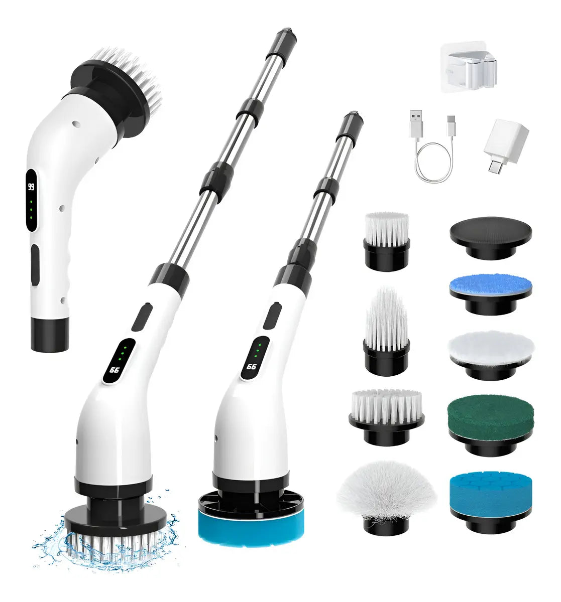 SpinClean Pro™ - Limpiador Electrico 9 en 1